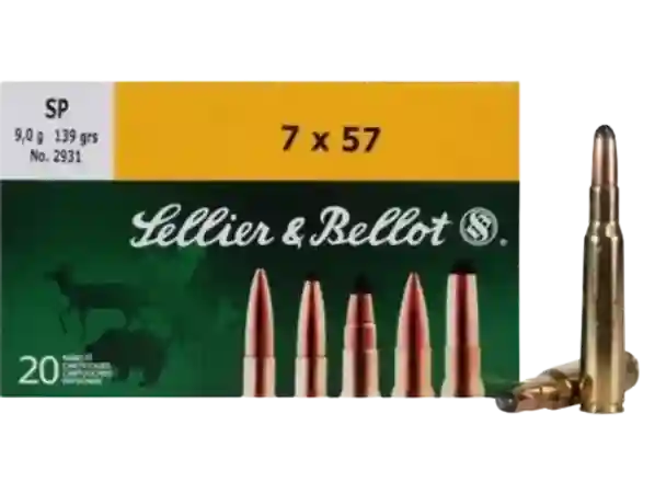 S&B 7 x 57mm Soft nose