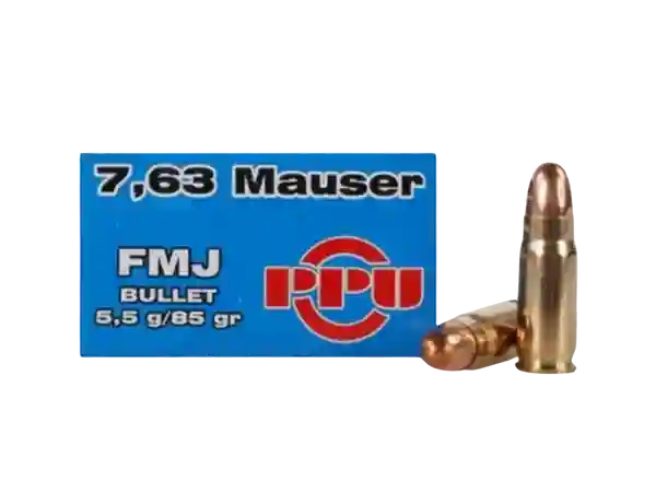 7.63 x 25mm Mauser